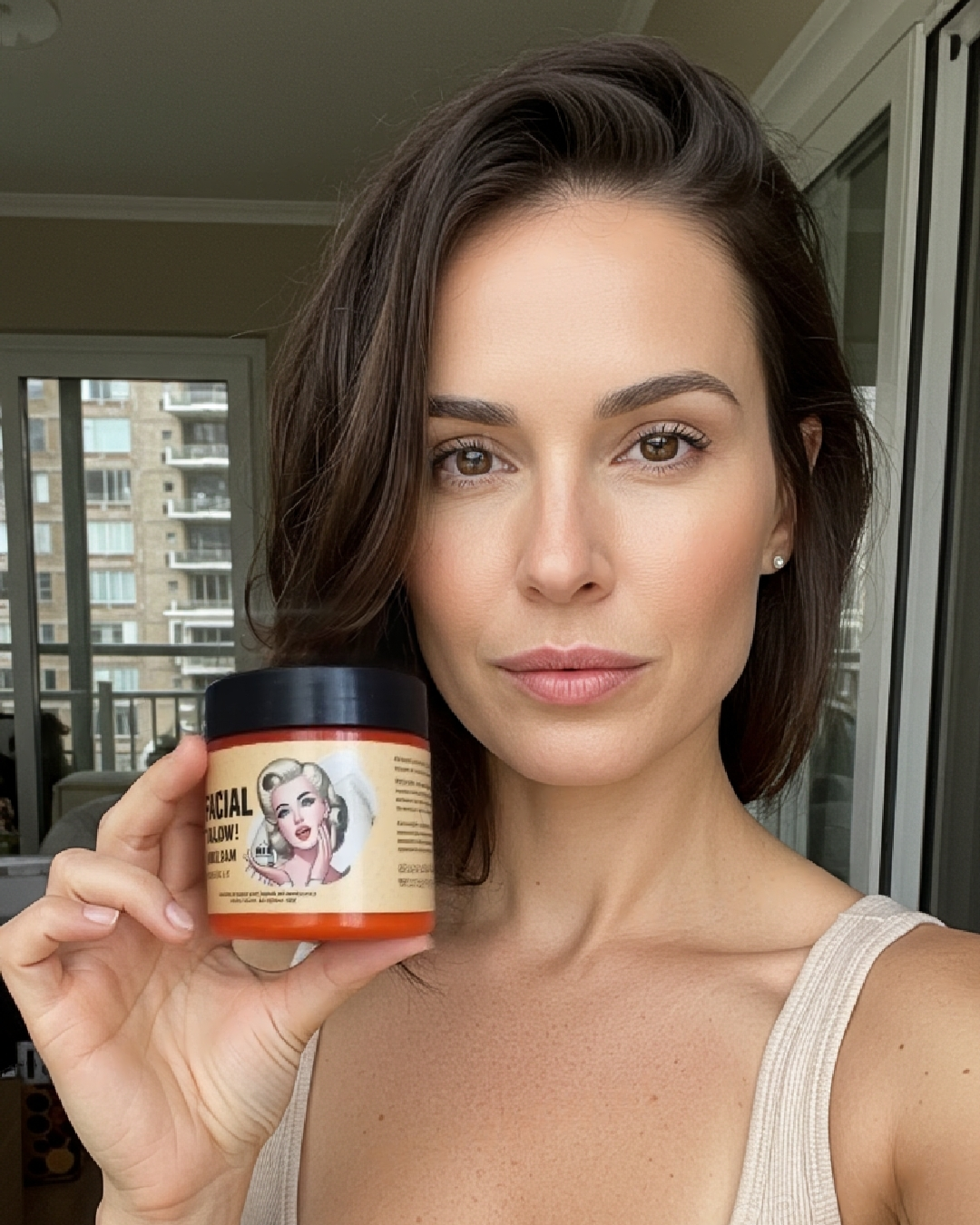 Oksefedtvoks- og honningbalsam fugtighedscreme