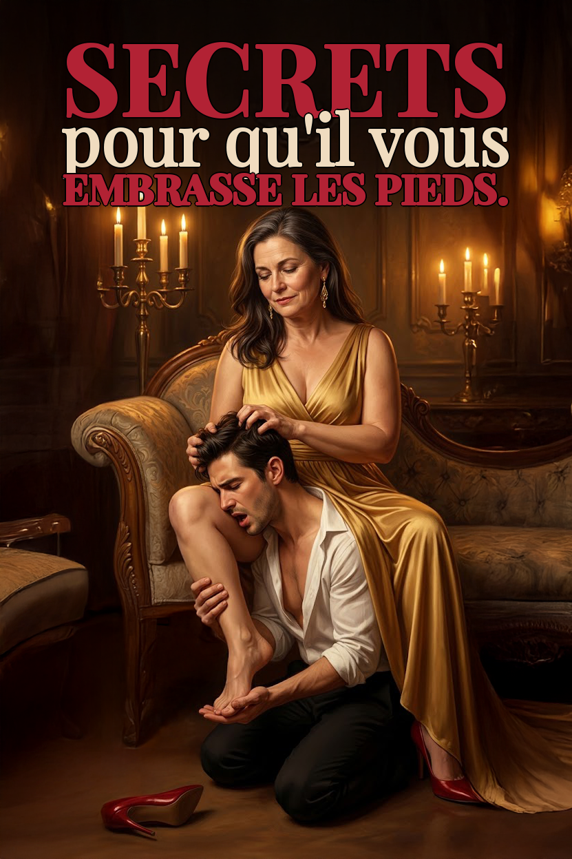 Secrets that will make him KISS YOUR FEET cover, Francais