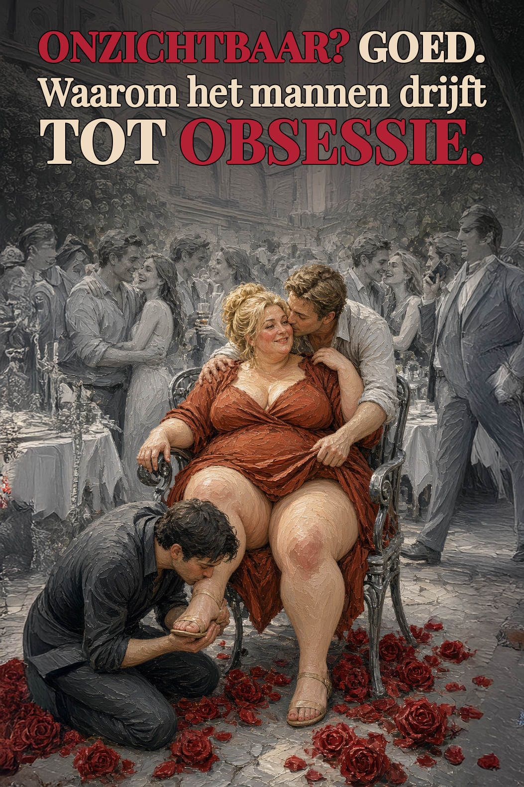 INVISIBLE? GOOD. Why it drives men INTO OBSESSION cover, English