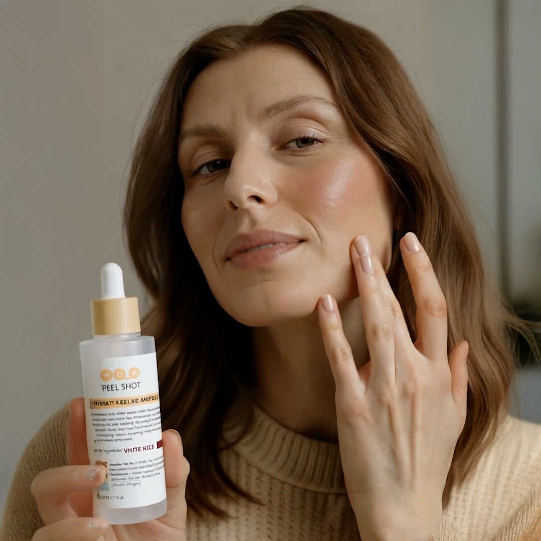 Peel Shot Glow Ris Ampul Duo af Wowgood
